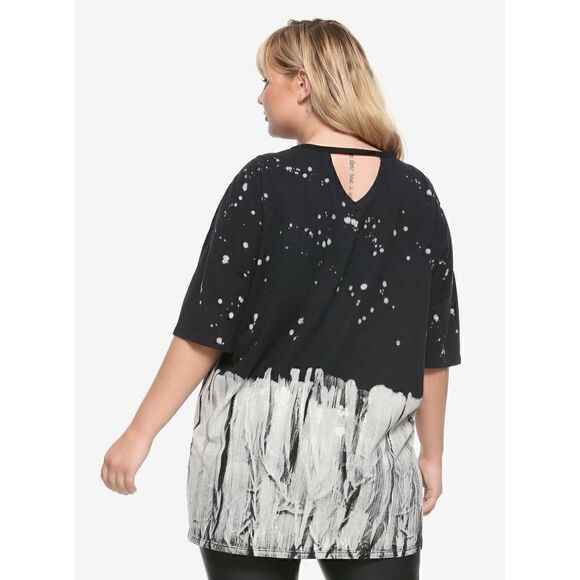 Disney The Nightmare Before Christmas Jack Dip-Dye Oversized T-Shirt medium - Picture 4 of 15